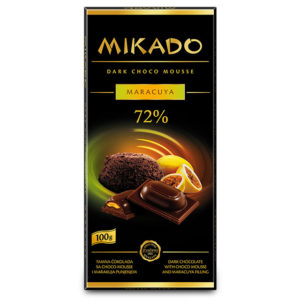 Mikado dark choco mousse Maracuya 72%